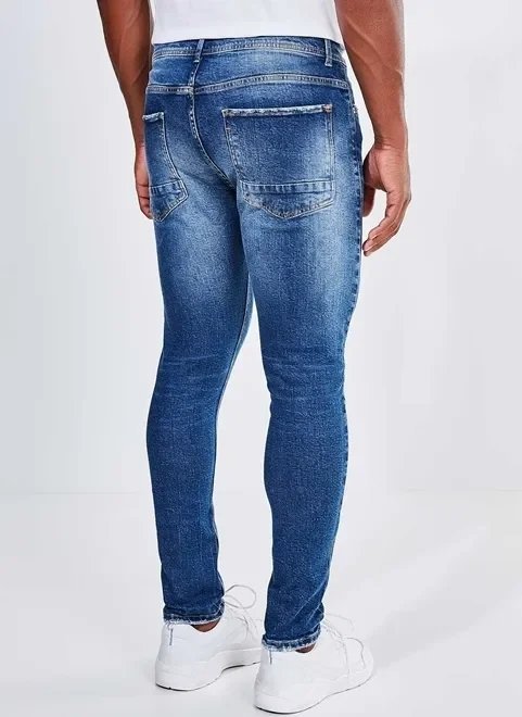 calça jeans super skinny calça jeans super skinny