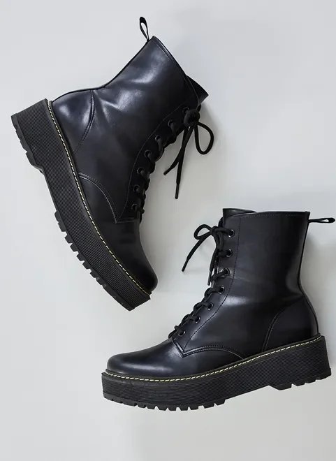 bota coturno feminina bota coturno feminina