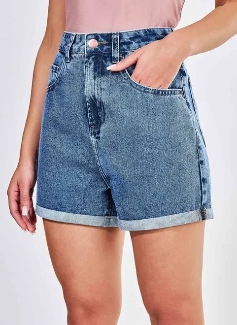 short jeans vintage cintura alta short jeans vintage cintura alta