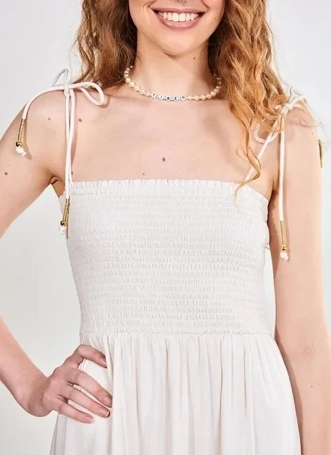 vestido longo off-white vestido longo off-white
