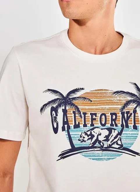 camiseta com estampa praia califórnia camiseta com estampa praia califórnia