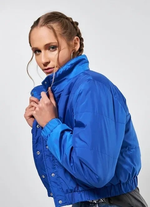 jaqueta puffer cropped jaqueta puffer cropped