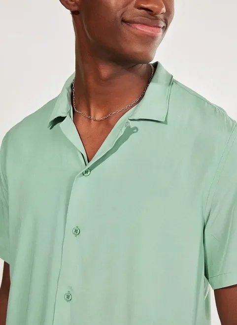 camisa de manga curta tom pastel camisa de manga curta tom pastel