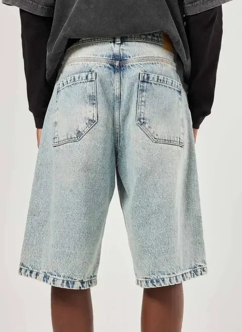 bermudão jeans jorts bermudão jeans jorts