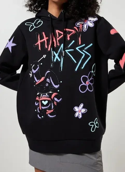 moletom preto desenhos coloridos moletom preto desenhos coloridos