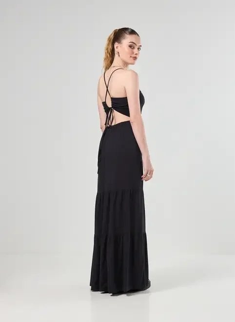 vestido longo preto halter vestido longo preto halter