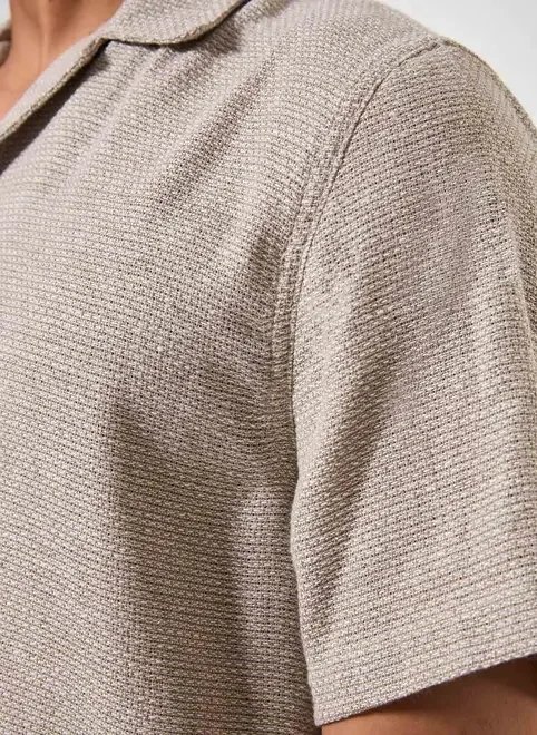 camisa gola blazer texturizada camisa gola blazer texturizada