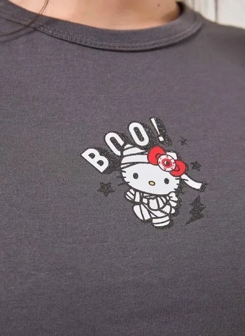 blusa baby tee chumbo hello kitty blusa baby tee chumbo hello kitty