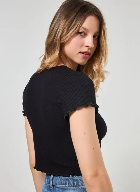 blusa manga curta abertura coração blusa manga curta abertura coração