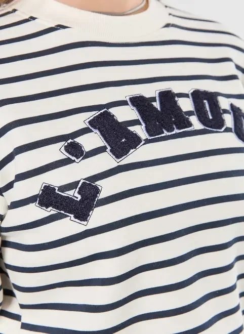 moletom listrado l'amour moletom listrado l'amour