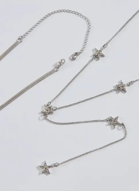 conjunto choker e colar gravatinha conjunto choker e colar gravatinha