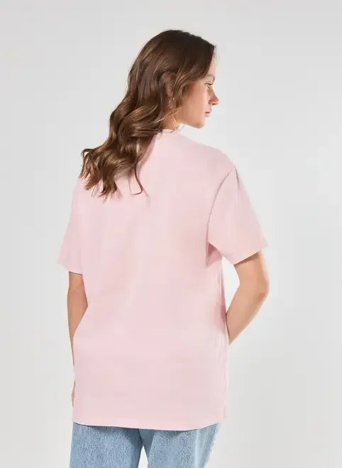 camiseta rosa oversized bubble tea camiseta rosa oversized bubble tea