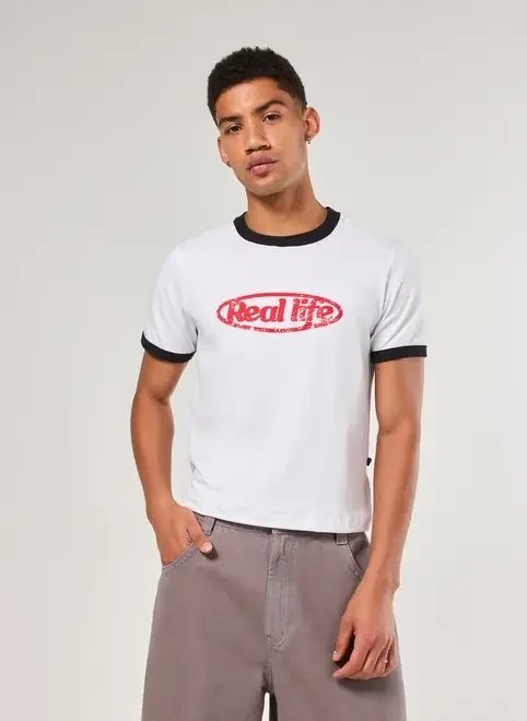 camiseta muscle tee real life camiseta muscle tee real life