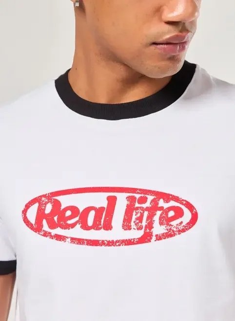 camiseta muscle tee real life camiseta muscle tee real life