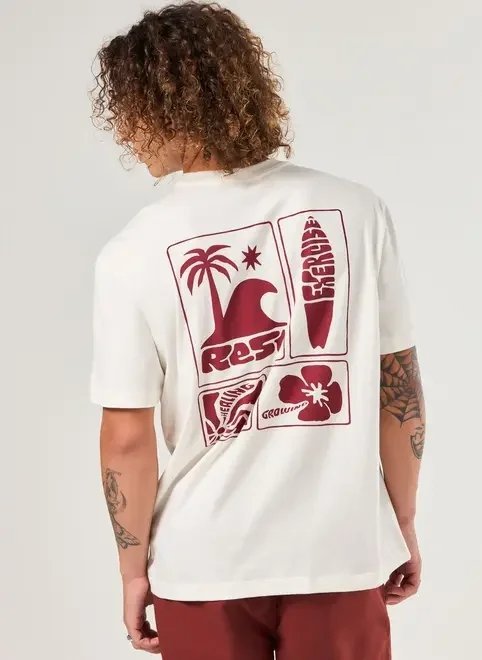 camiseta comfort estampa costas praia camiseta comfort estampa costas praia