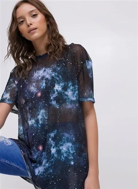 camiseta tule galaxia camiseta tule galaxia