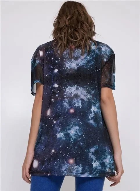 camiseta tule galaxia camiseta tule galaxia