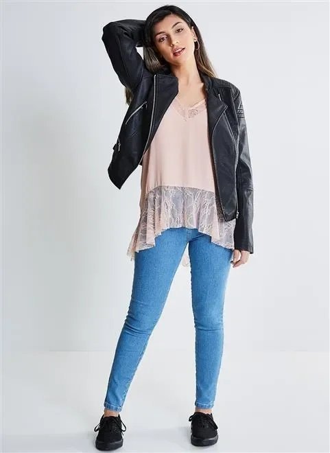 calça skinny vintage em jeans calça skinny vintage em jeans