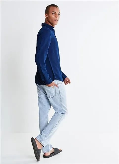 calça vintage em jeans calça vintage em jeans